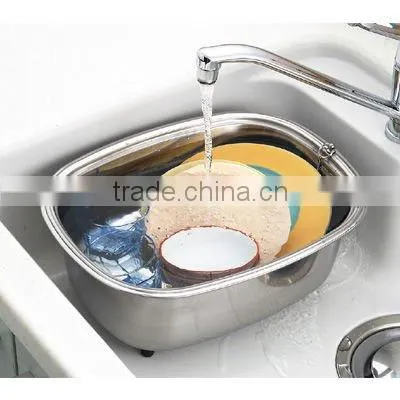 kitchenware convenient tools dishwasher washing stainless japan tub bucket drinking utensils cooler made in Japan