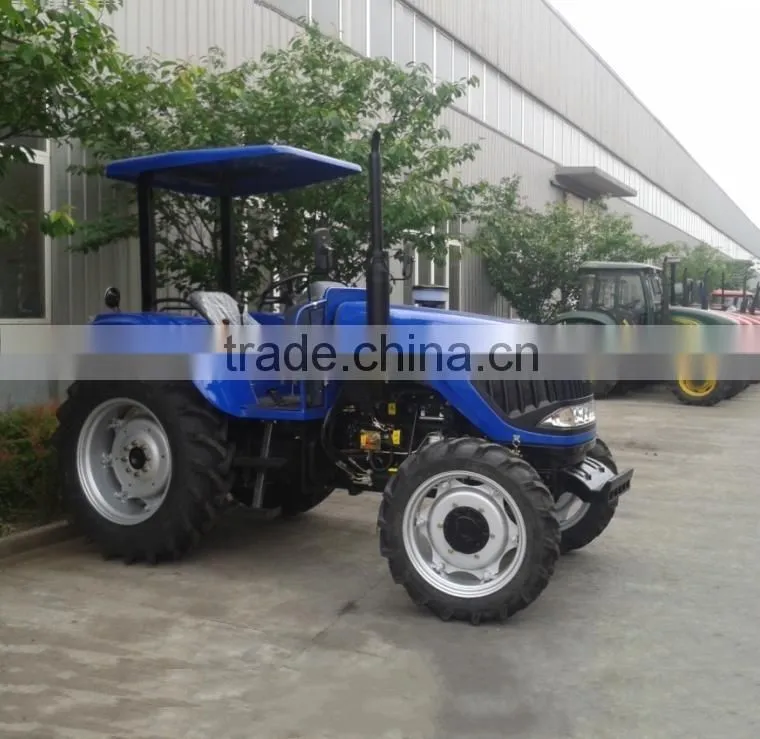 High quality DQ654 65HP 4WD Farm tractor with Sunshade for sale