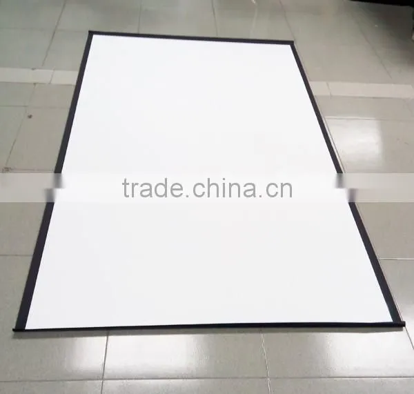 70 inch 200inch fixed frame screen for 3d DLP Projector desktop screen home cinema display screen