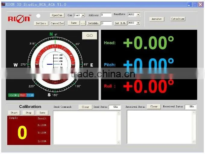 Hot Selling High Precision 3D Digital Compass Sensor With Low Cost