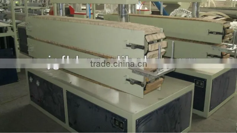 High efficiency PE/PP plastic profile making machine