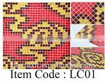 shower wall glass tiles