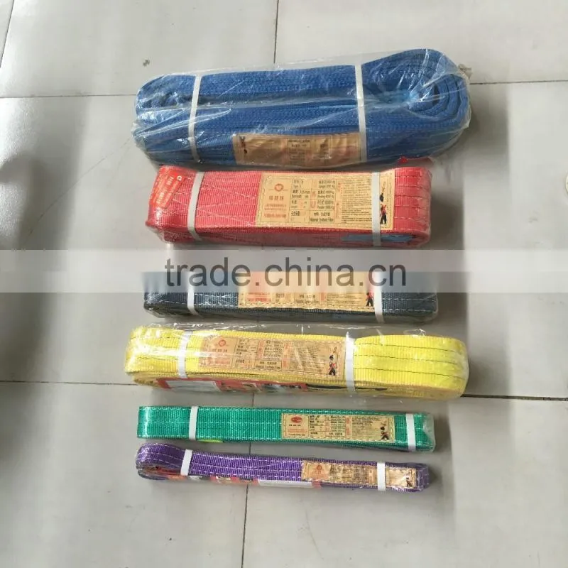 Heavy duty EB type polyester webbing materials for belt