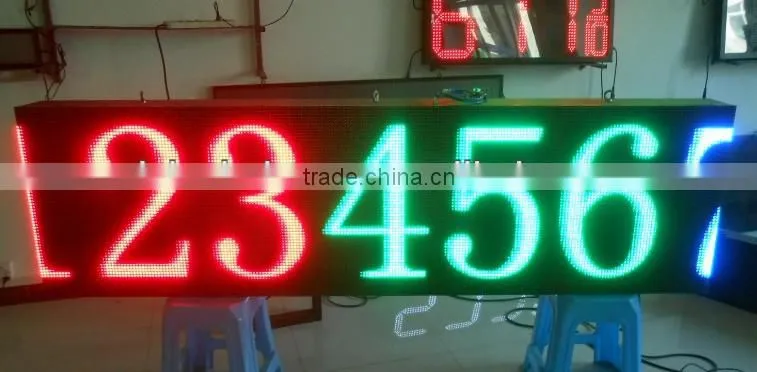 Full color Led Message Sign P10 for outdoor waterproof level IP65