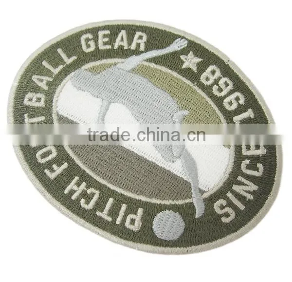 Clothing Fabric Garment Label Custom Patch Embroidered Badge