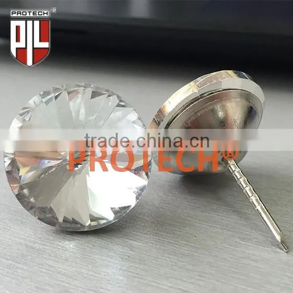 22mm crystal buttons for bed manufacturing