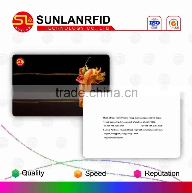 High Quality Profession Manufactory Customized Chip RFID Clamshell Low Cost Card