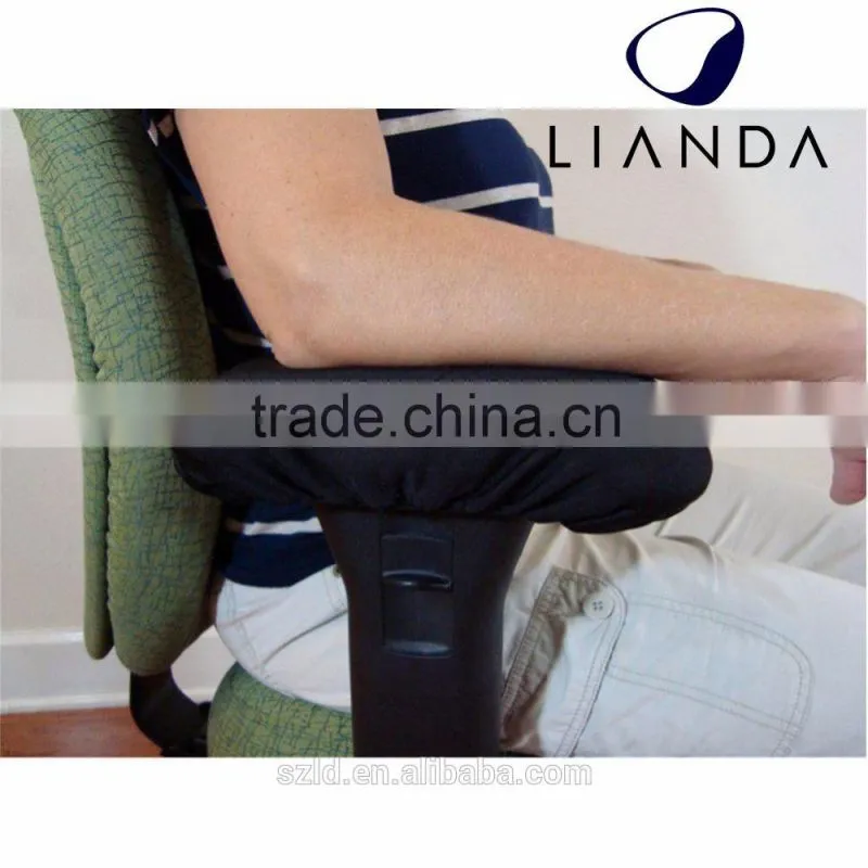 Comfortable seating memory foam arm chair pad, comfortable memory foam elbow pillow