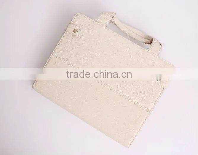 Exquisite hand-held PU leather cases for IPad 2 or IPad 3