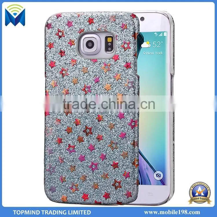 Cell phone accessories plastic phone case for samsung galaxy s6 edge plastic hard back case cover