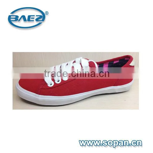 new design women casual shoes for vulcanized