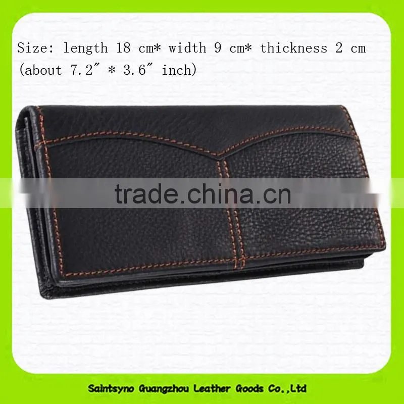 15486 Newest 2015 card holder leather men wallet in China