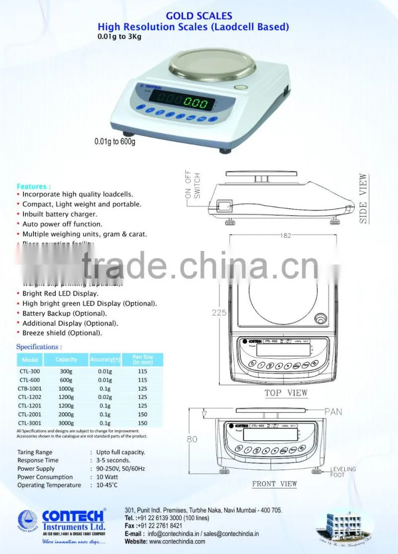 Precision Gold Balance