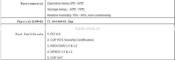 Android 4.2 RFID POS/ Payment POS Terminal with Barcode Scanner, 3G,WIFI,NFC