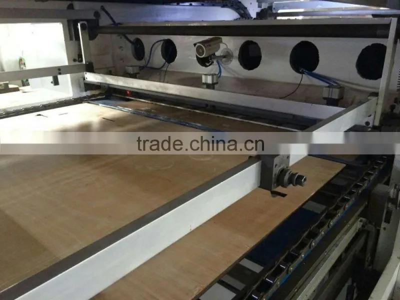 Automatic Die cutting & Creasing Machine Model SAX1600 for corrugation paper