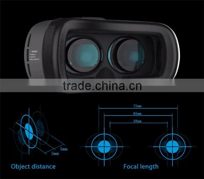 VR headset VR PRO BOX 3D glasses Hot selling Virtual Reality with high quality