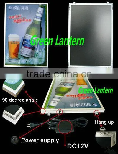 New Products Flash light box Dynamic LED Light Box advertising light box