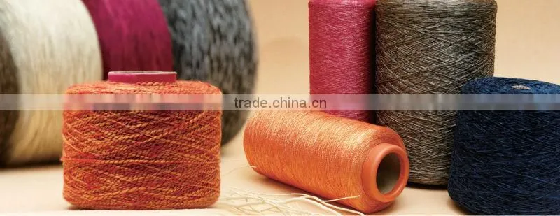 ployester colour chenille yarn for weaving