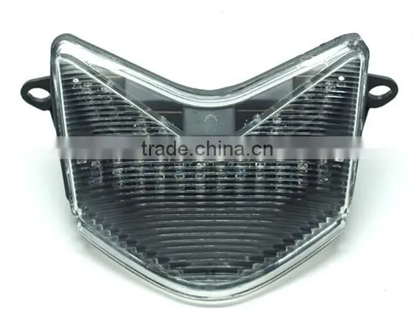 clear rear tail lights/Motorcycle LED tail light for Kawasaki ZX636 05-06 2006-2007 ZX10R 2005-2006 Z750S