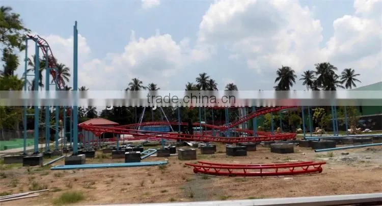 Interested Sliding Roller Coaster By Childen and Adult