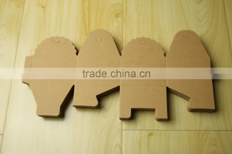 Chocolate Box Wedding Cake Boxes Kraft Paper Square Candy Packaging