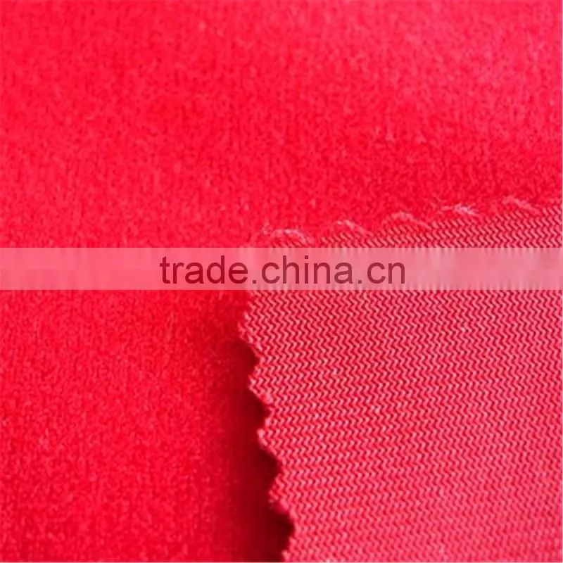 100% polyester brushed tricot nylex fabric in roll