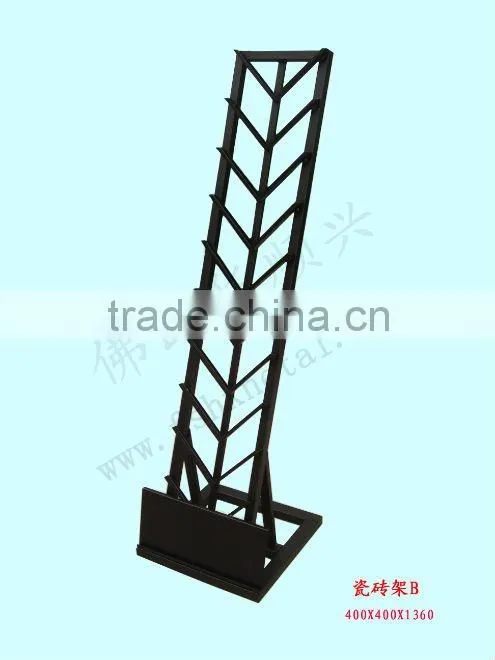 hot sale ceramics tiles showroom display racks and display stands for tiles HSX-S57