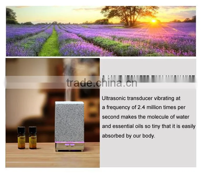 2015 new arriving factory price home appliances STONE ultrasonic aromatherapy diffuser