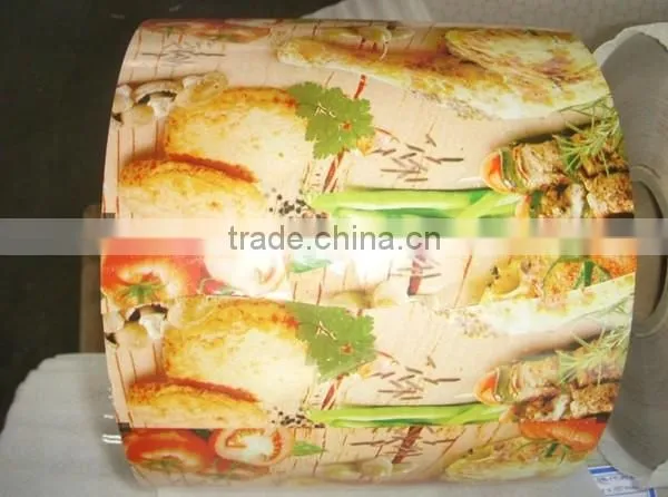 top China thick golden color food container aluminum foil