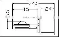 Halogen Lamp Type Replacement and Headlight Type led bus headlights for ETC-4HL-D1/D3W-3200LM