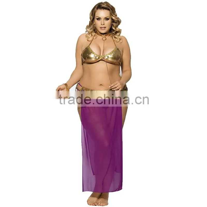 Hot sale sexy harem slave costume
