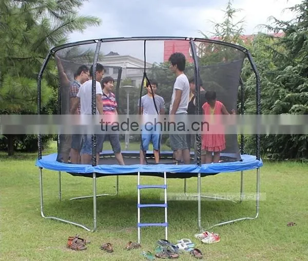 2015 hot sale portable trampoline(10feet to 16 feet), outdoor/indoor portable trampline