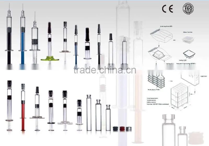Wholesale from china different sizes of disposable sterile syringe