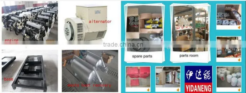 40KW/50KVA Ricardo Diesel Generator Yidaneng Power