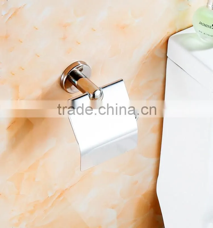 2016 latest popular style bathroom accessory with brass Components for paper towel holders for hotel family use.