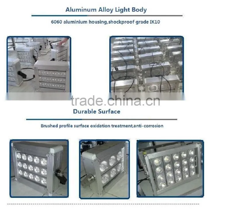 Outdoor CE EMC LVD industrial Epistar led 100W floodlight led replacement 500w halogen light