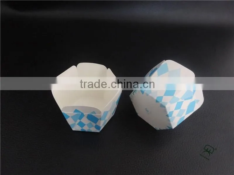 Custom printed Greaseproof paper Cupcake Wrapper