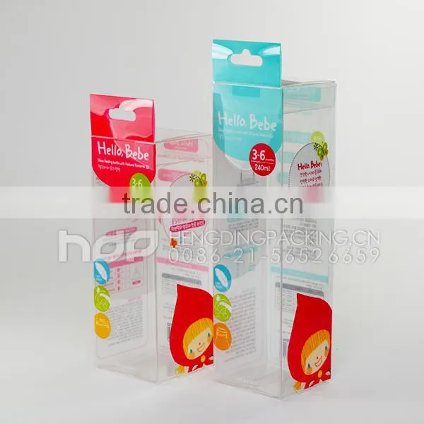Clear PP plastic transparent folding box for baby care
