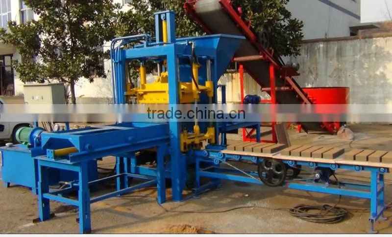 QFT3-20 hydraform concrete interlock brick making machines