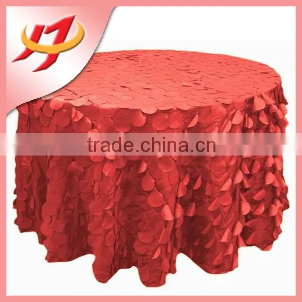 2016 Fancy New style Rectangular Pinwheel Tablecloth for wedding /Party