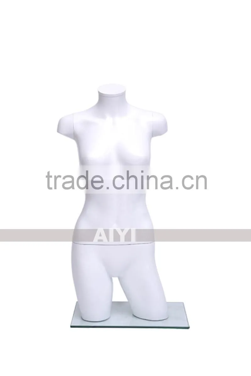 Attractive torso mannequin adjustable with PP human torso mannequin