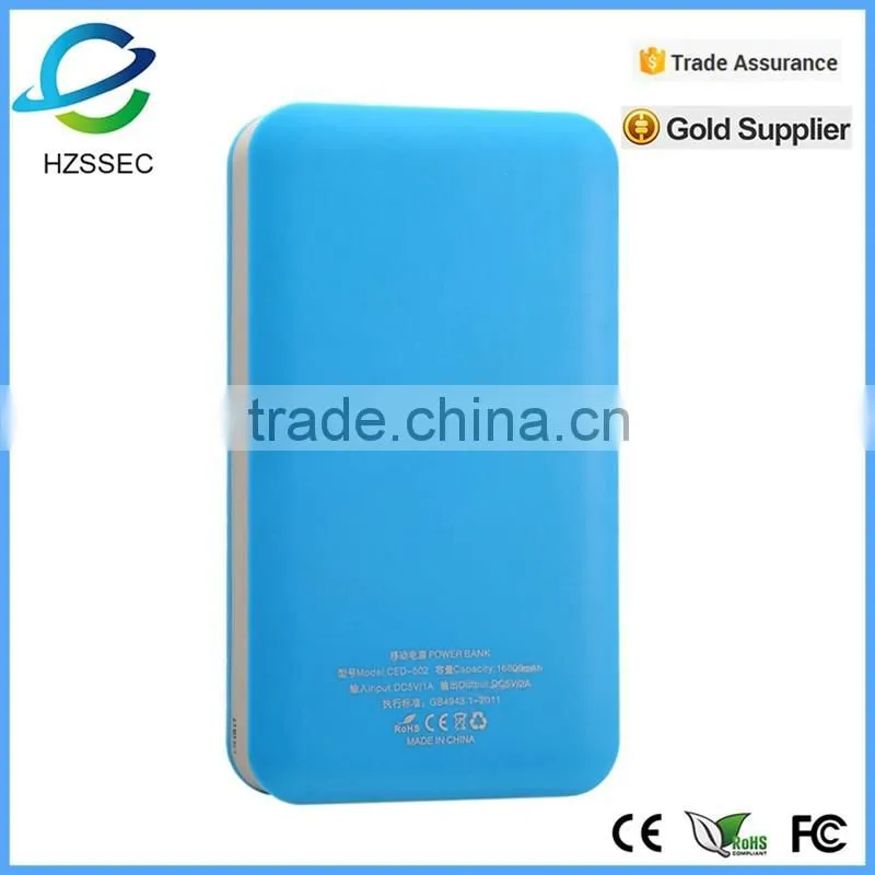 Rechargeble power bank high capacity 16800mah power bank with dual usb output for mobile devices