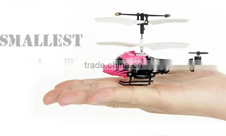 8CM Smallest 3.5 Channel Infrared Mini RC Helicopter With Gyro