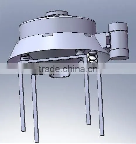Granular powder vibrating screen