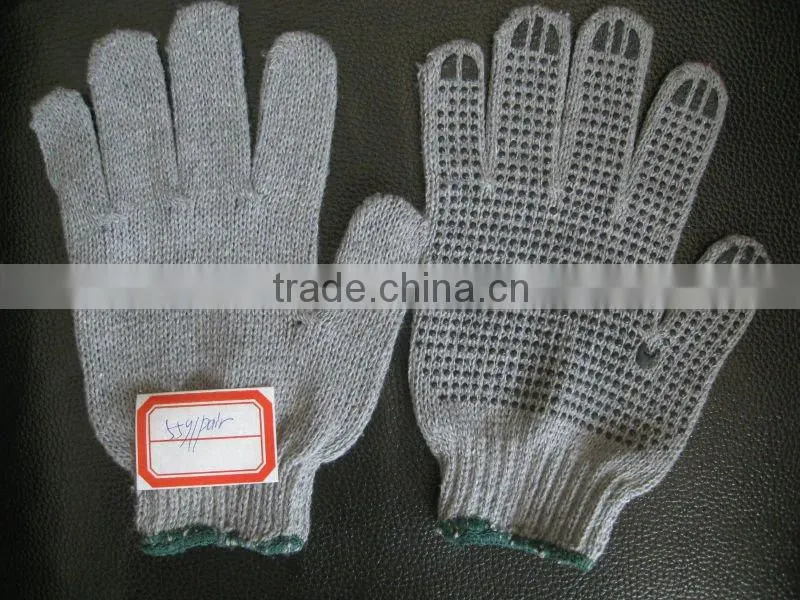 industrial pvc dot work glove