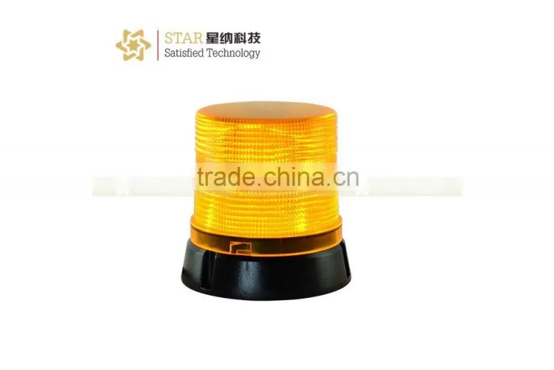 12V 4 LED emergency car magnetic led bule beacon light for trucks