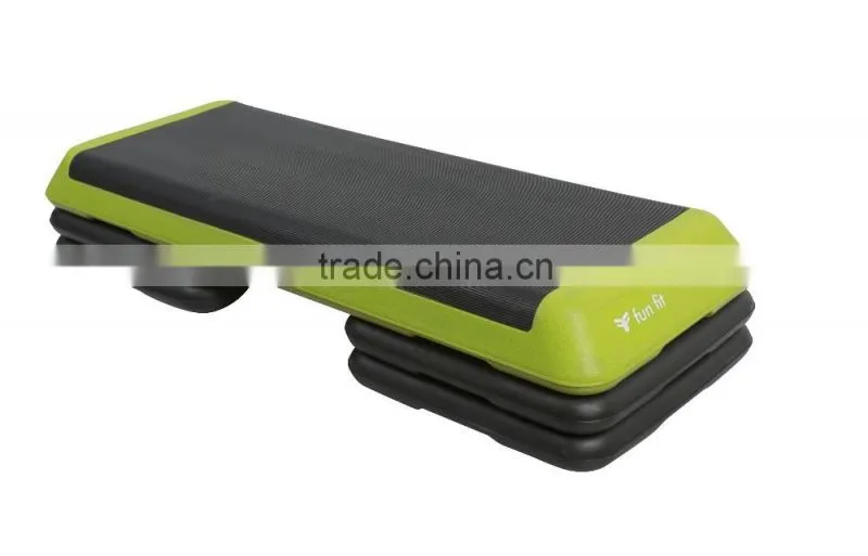 Colourful adjustable aerobic step