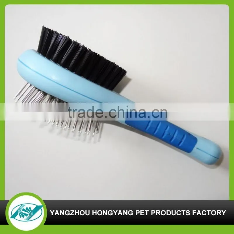 PP oval shaped as seen on tv pet hair cleaning brush for dogs