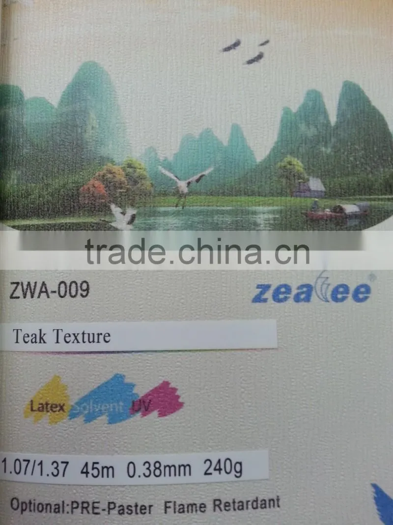 photo wall paper china shanghai factory/wall paper rolls/wall paper price