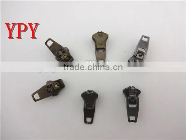 3# Wholesale light black nickel zipper 4.5 YG slider
